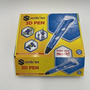 Scribbler 3D Pen V1 3D Drawing Pen Art Tool Make 3D objects in thin Air #005‎